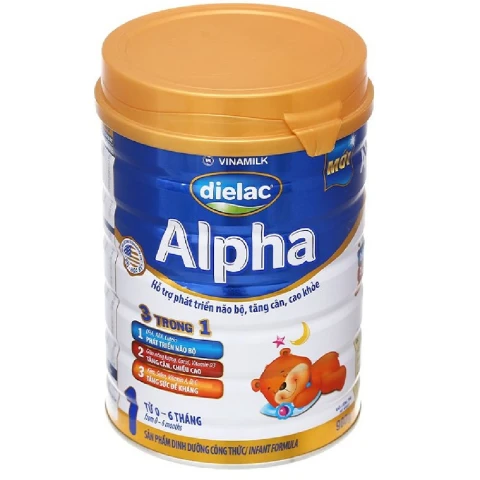 Sữa bột VNM Dielac Alpha 1 HT 900gr/12