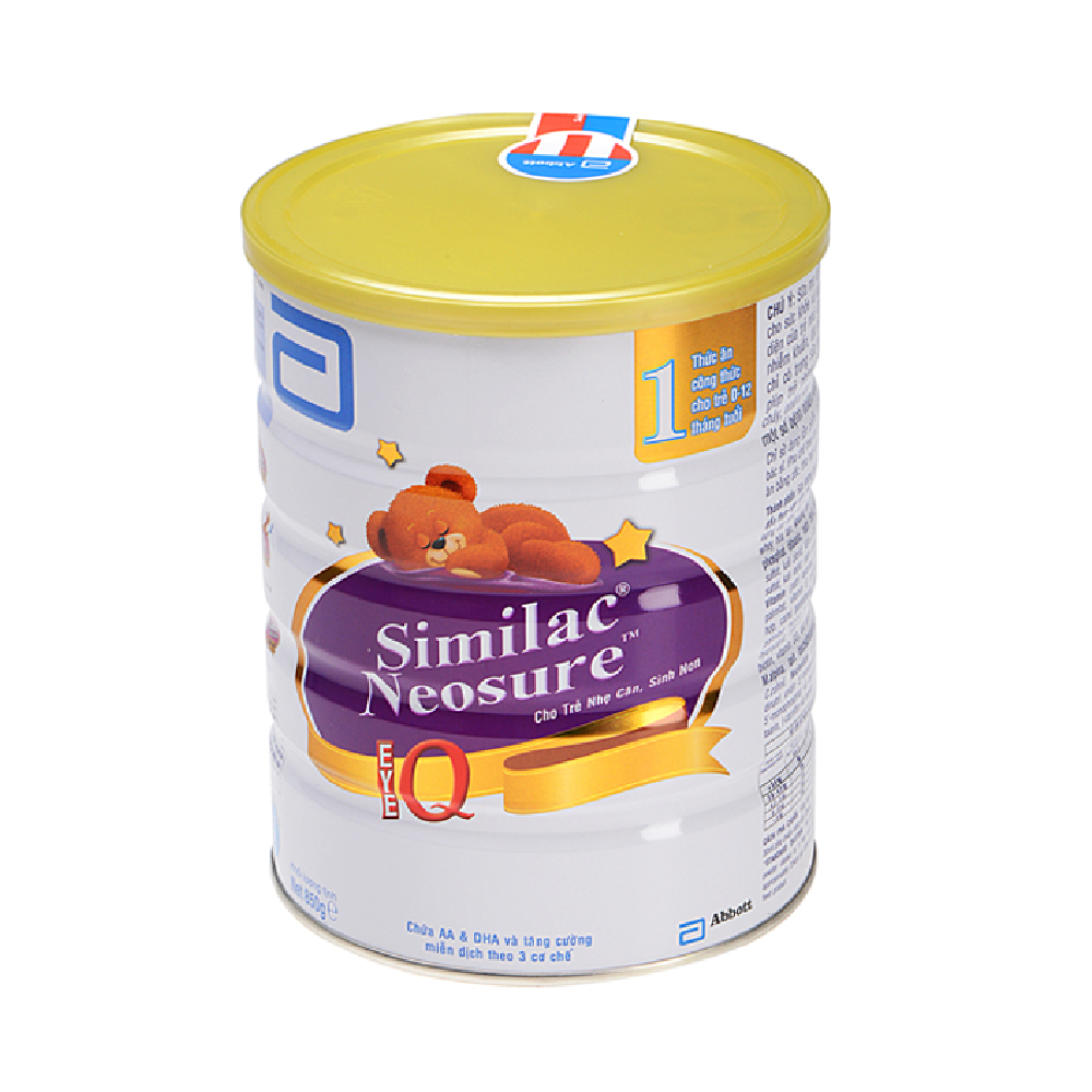 Sữa bột Similac Neosure IQ 850gr