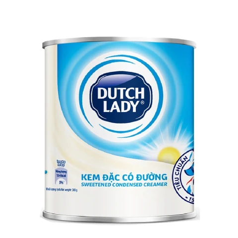 Sữa đặc có đường  Cô gái Hà Lan xanh hảo hạng  380gr
