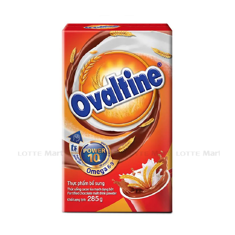 Bột lúa mạch Ovaltine hộp giấy 285gr
