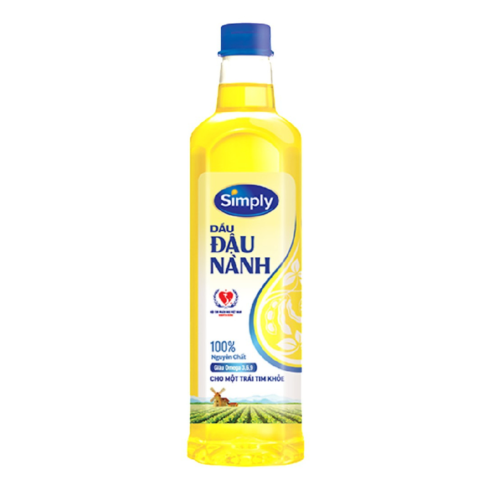 Dầu đậu nành simply  400ml