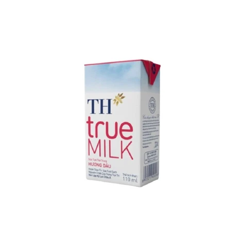 Sữa tươi tiệt trùng TH True Milk dâu lốc 4*110ml