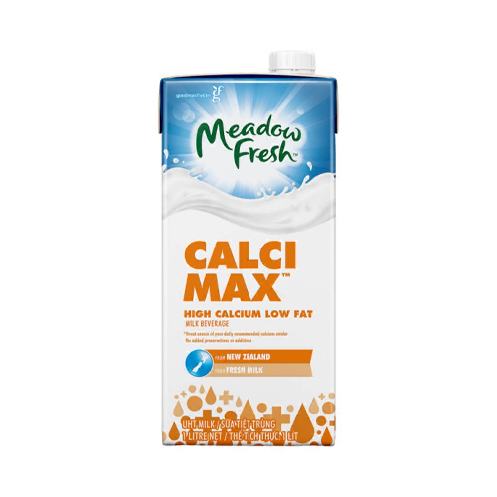 Sữa tươi tiệt trùng Meadow Fresh giàu canxi ít béo 1L