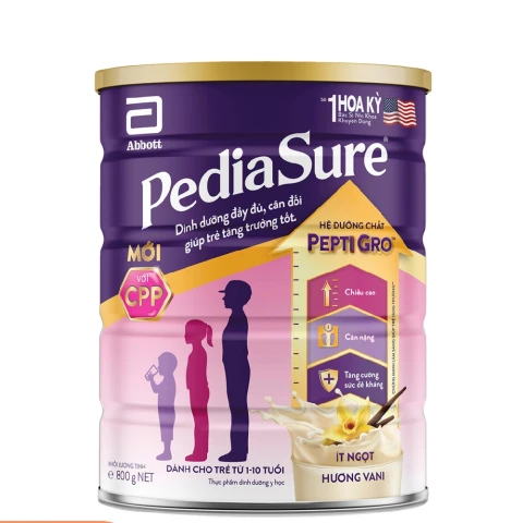 Sữa bột Pedia Sure BA vani 800gr