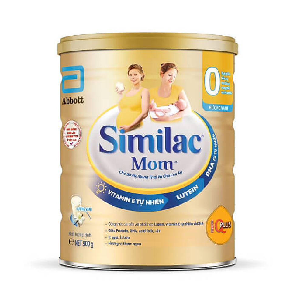 Sữa bột Similac Mon hương vani 900gr