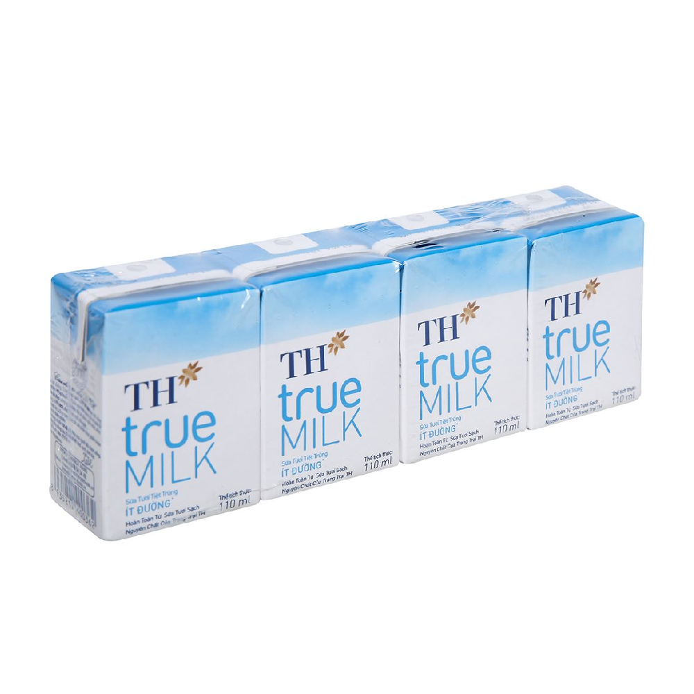 ST TT ít đường TH 110ml x4