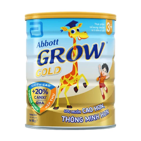 Sữa bột Abbott Grow Gold 3+ cho trẻ từ 3-6 tuổi 1.6kg