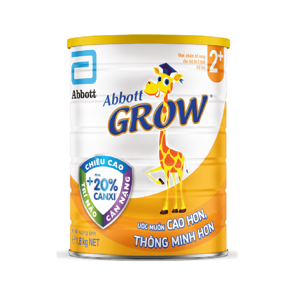 Sữa bột Abbott Grow 2+ cho trẻ từ 2 tuổi 1.6kg