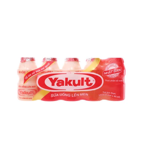 Sữa uống lên men Yakult   lốc 5*65ml