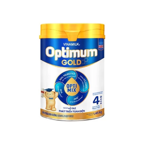Sữa bột VNM Optimum Gold 4 HT 1.45 Kg/6