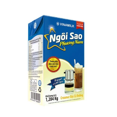 Sữa đặc có đường Ngôi sao Phương Nam xanh biển 1284gr
