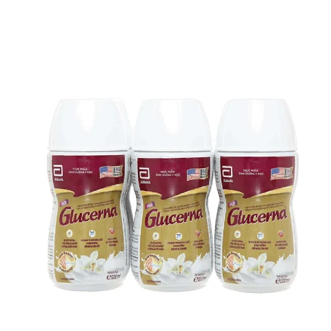 Sữa bột pha sẵn Glucerna vani chai 220ml