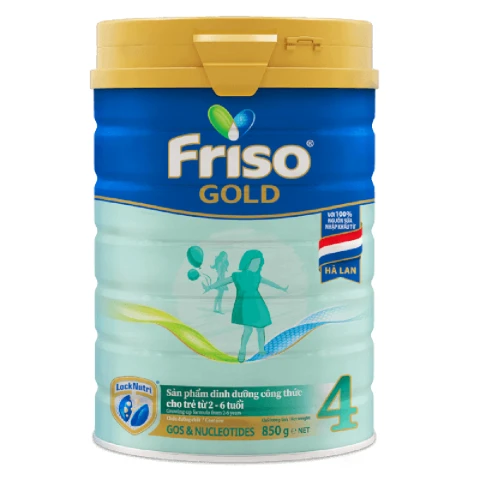 Sữa bột Frisolac Gold số 4 cho trẻ từ 2-6 tuổi 1.4kg