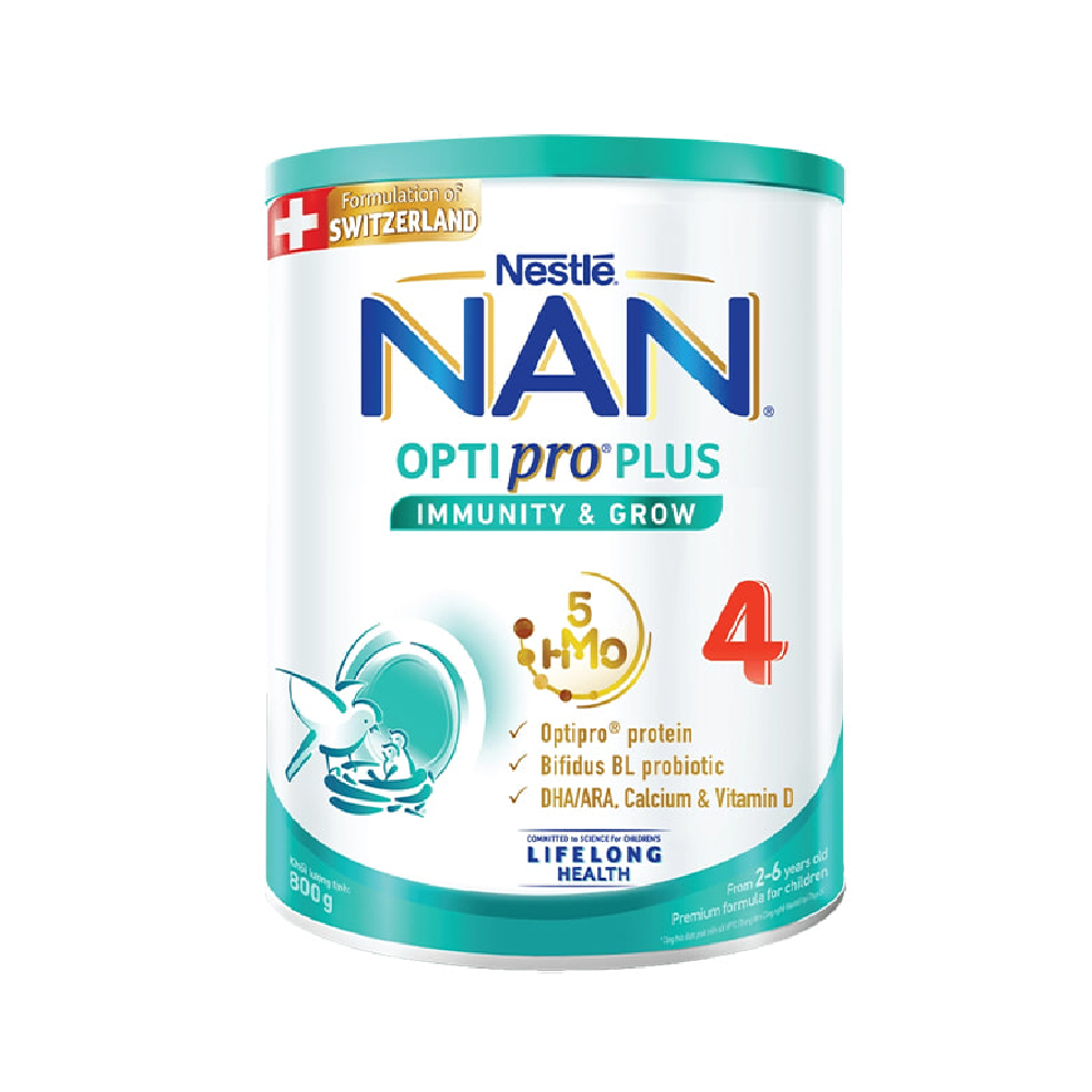 Sữa bột Nan OptiPro Plus số 3 cho trẻ từ 2-6 tuổi 850gr