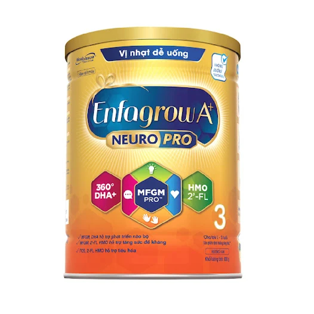 Sữa bột Enfagrow A+Neuro Pro3 với 2'-FL HMO 830gr