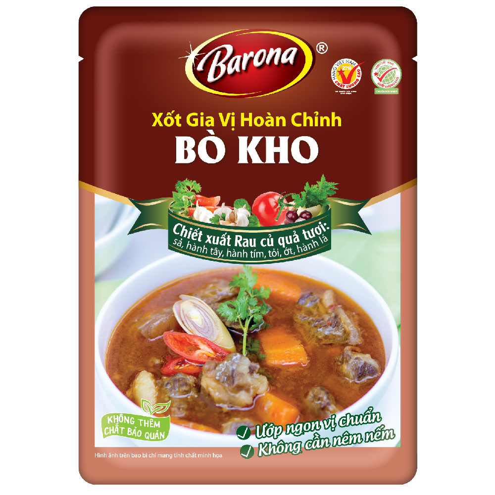 Gia vị bò kho Ông Chà Và  75gr