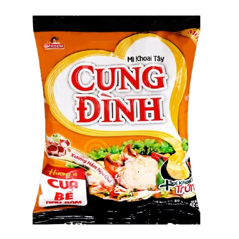 Mì khoai tây Cung Đình vị thịt xào ly 79gr