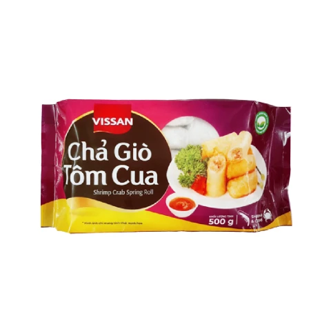 Chả giò tôm cua Vissan  500gr