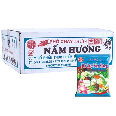 Phở Bích Chi chay nấm hương 60gr