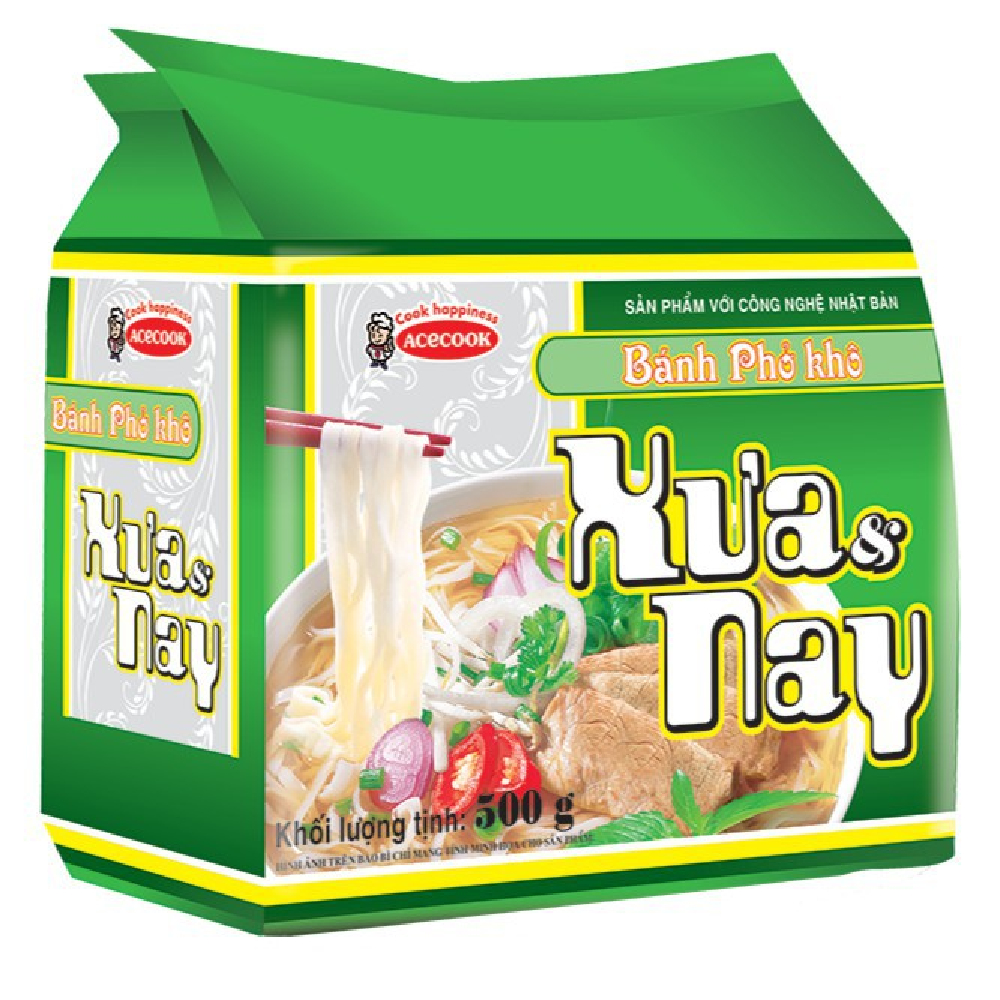 Bánh phở Khô Xưa  Acecook  500g
