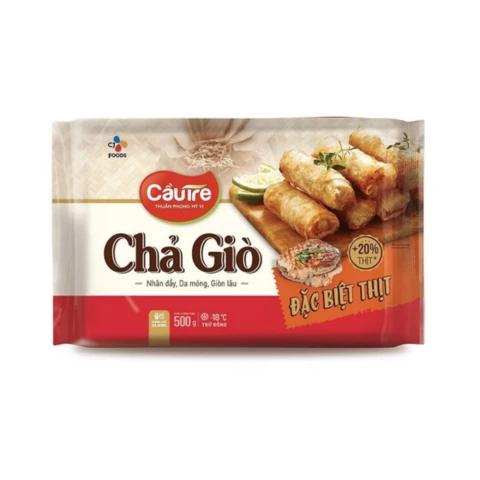 Chả giò Cầu Tre nhân thịt  400gr