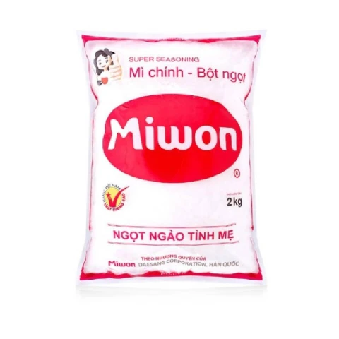 Mì chính - Bột ngọt Miwon hạt lớn 2kg