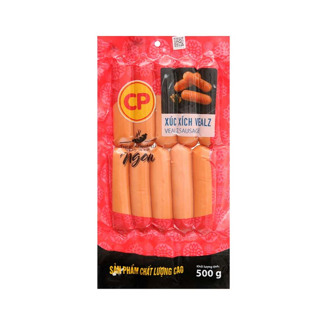 Xúc xích tươi Vealz 8 CP   500gr