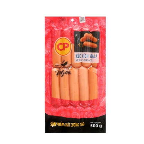 Xúc xích tươi Vealz 8 CP   500gr
