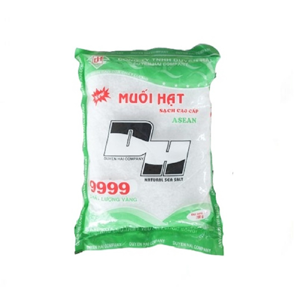 Muối hạt sạch 9999 Duyến Hải  700gr