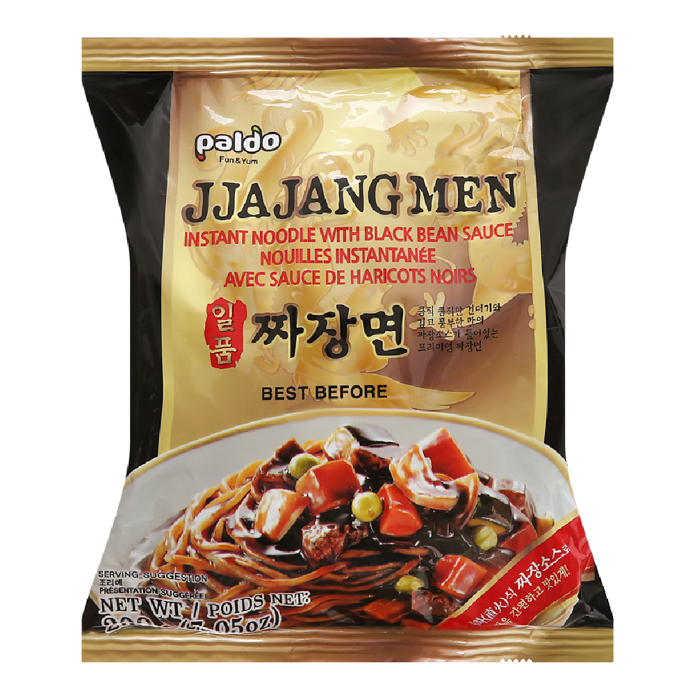 Mì trộn tương đen Paldo Jjajang mem 200gr