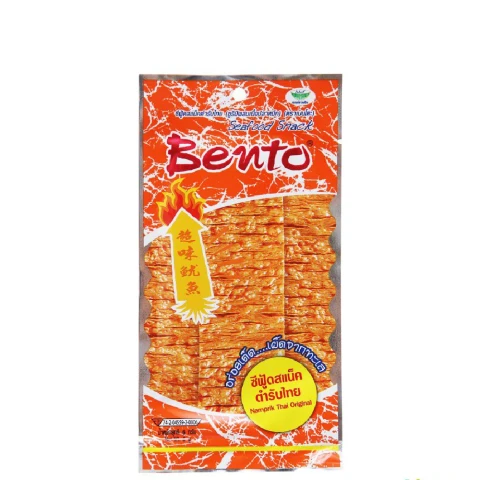 Snack mực tẩm Bento vị thái (cam) 5gr/312