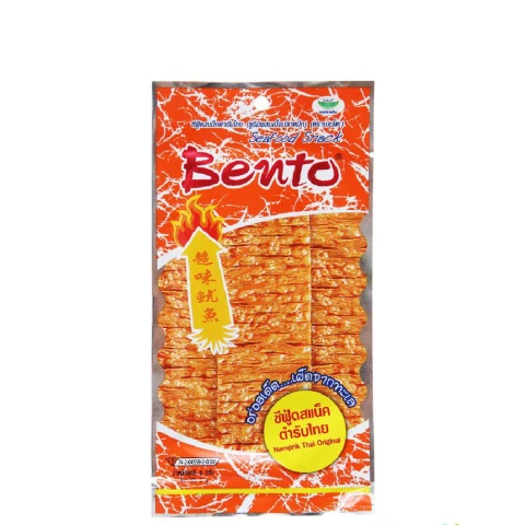 Snack  Bento  mực tẩm vị cay ngọt  18gr
