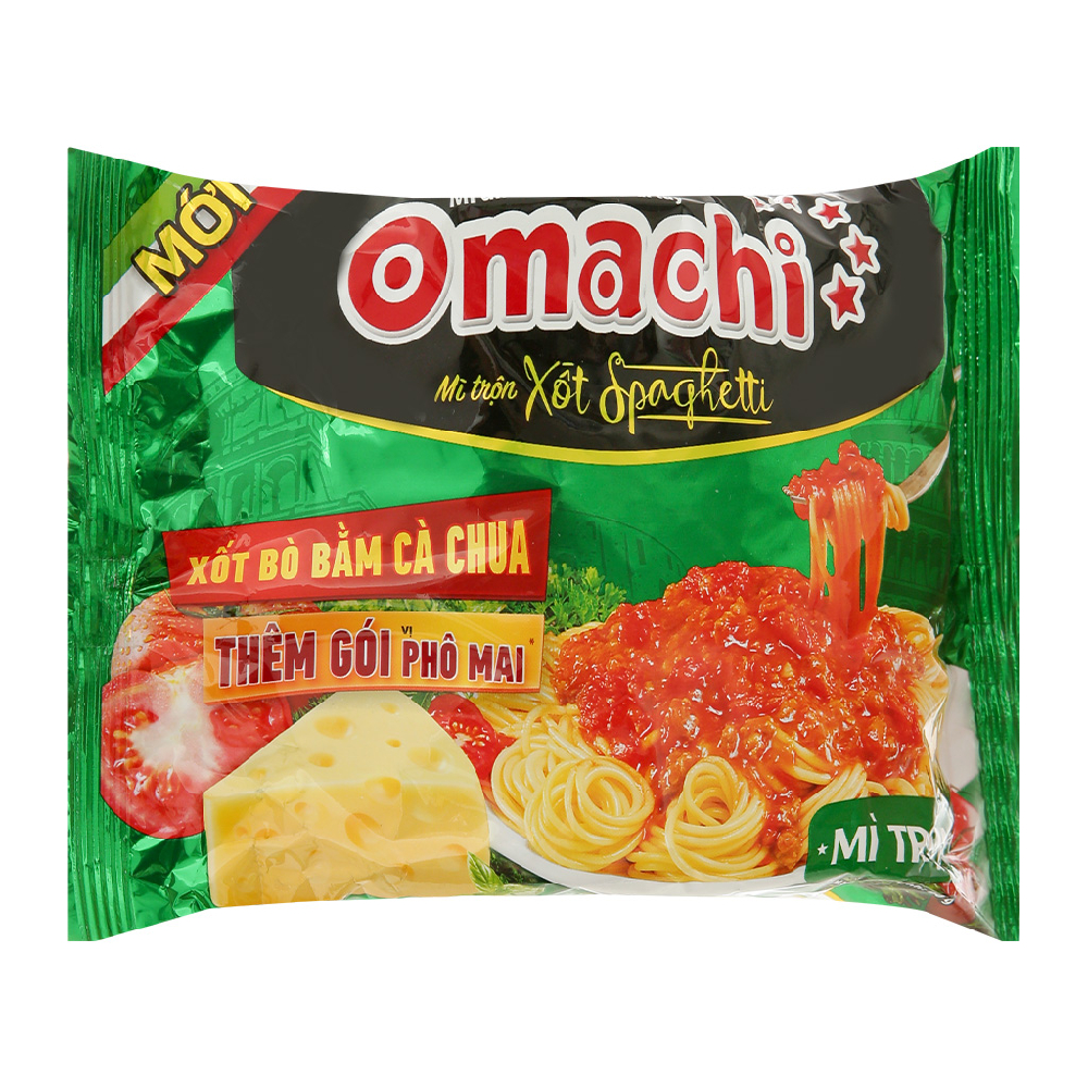 Mì trộn Omachi xốt spagetti 90gr