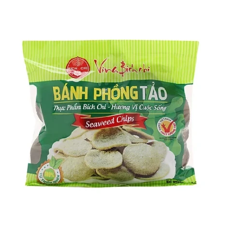 Bánh phồng tôm Bích Chi tảo 100gr