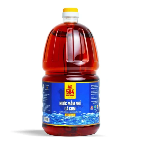 Nước mắm nhỉ cá cơm 584 Nha Trang 15 đạm 2L