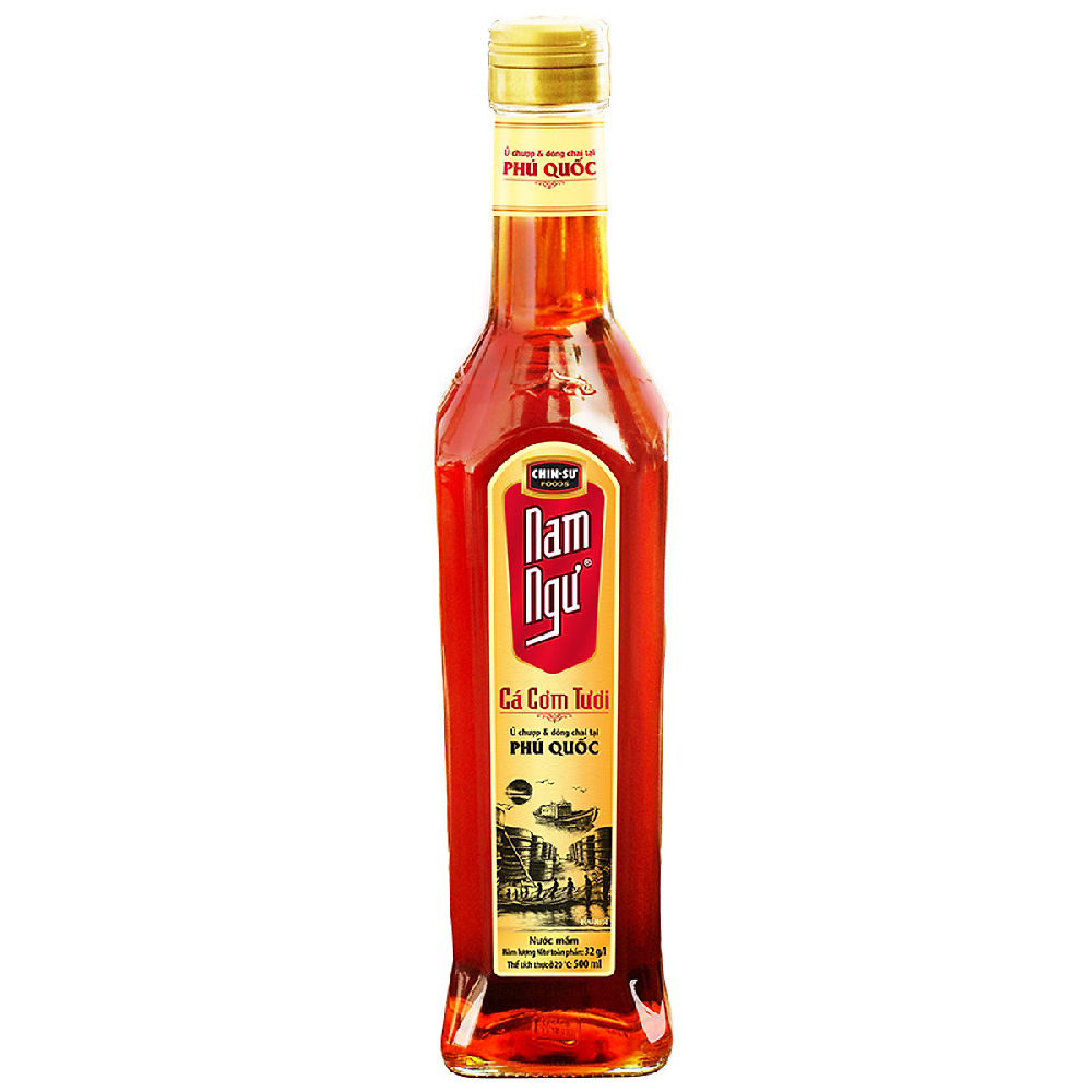 Nước mắm Nam Ngư cao cấp độ đạm 32 gN/L 500ml/12