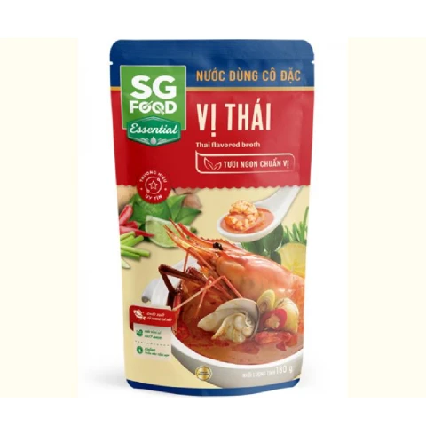 Nước dùng cô đặc SG Food vị lẩu thái 180gr