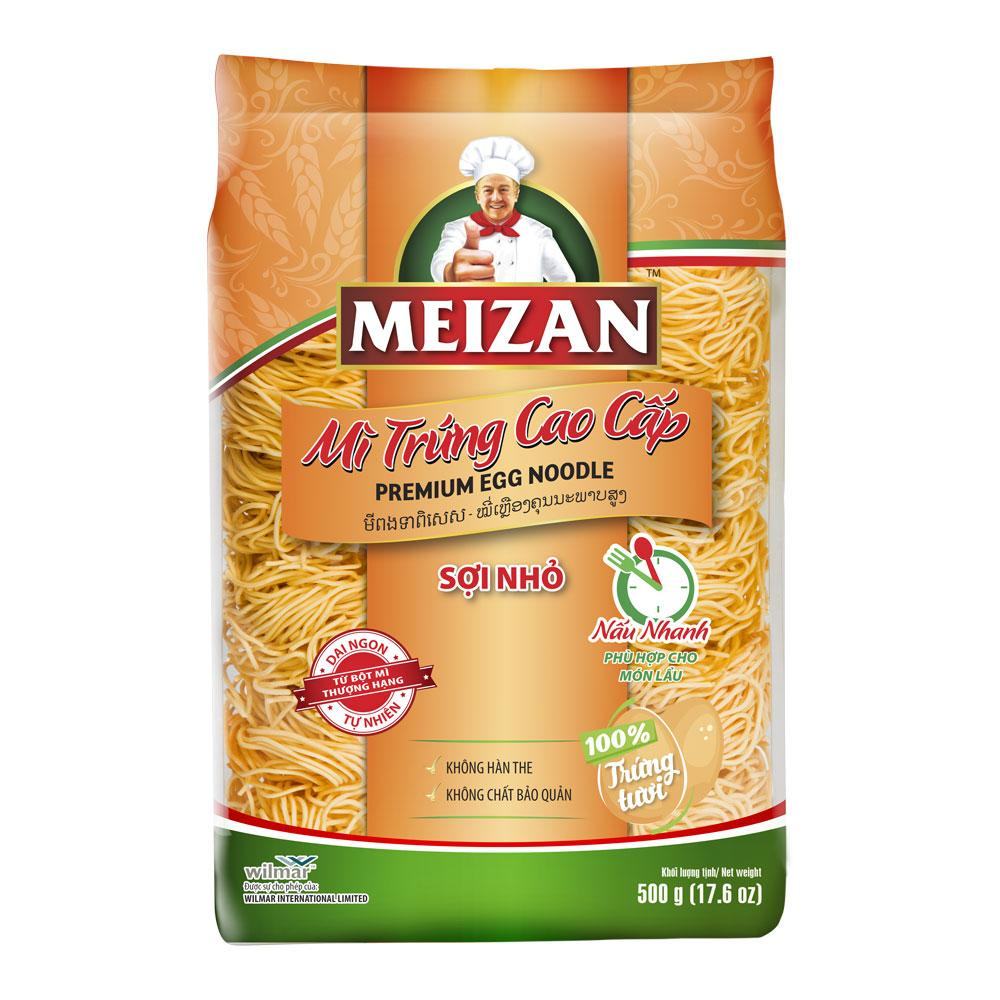 Mì trứng cao cấp Meizan  500gr