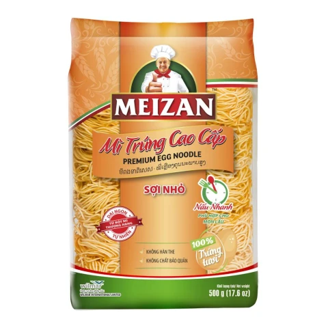 Mì trứng cao cấp Meizan  500gr