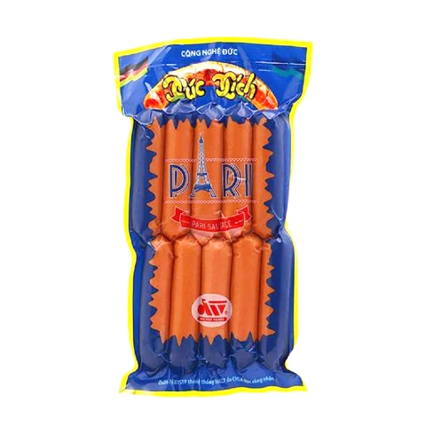 Xúc xích Paris Đức Việt  500gr