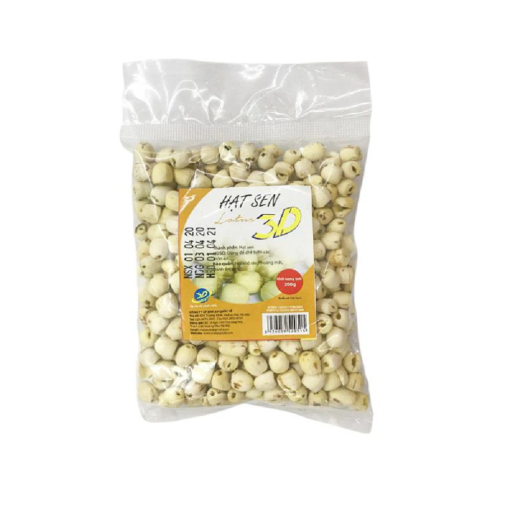 Hạt sen 3D  200gr
