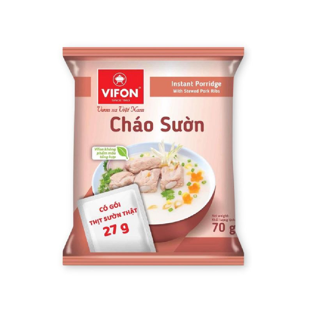 Cháo Vifon vị sườn 70gr