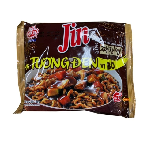 Mì Jin tương đen vị bò Otoki 135g/20