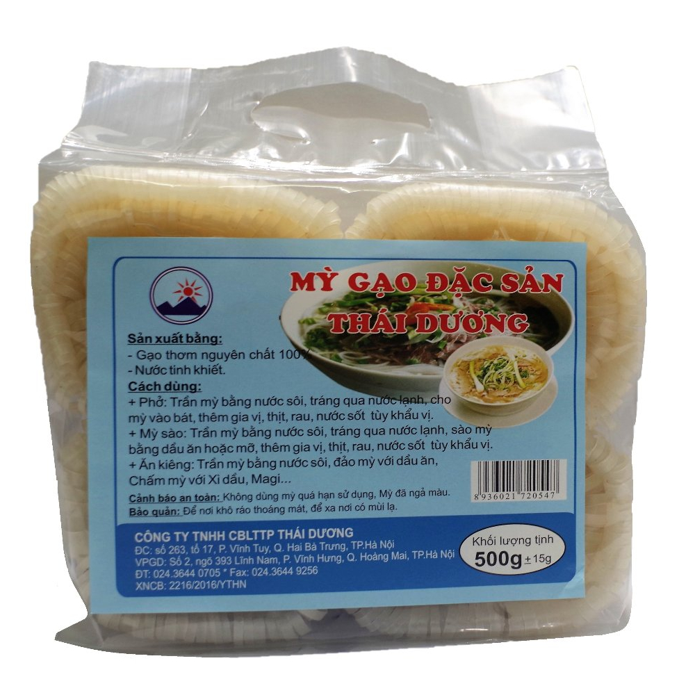 Mỳ gạo đặc sản Thái Dương sản Thái Dương 1kg