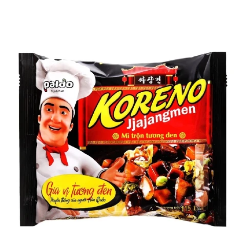 Mì trộn tương đen Koreno Chanjang 78gr