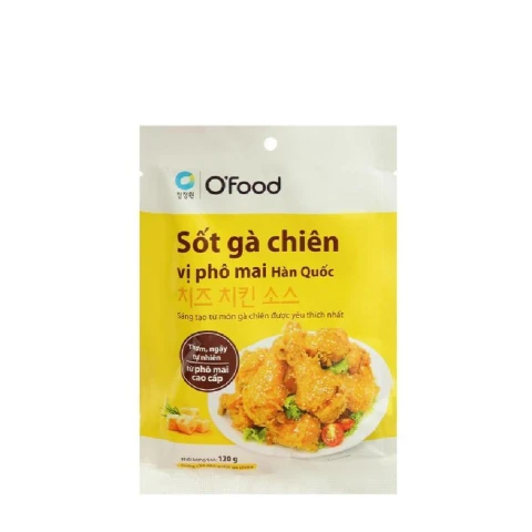 Sốt gà chiên O Food vị phô mai Hàn Quốc 120gr