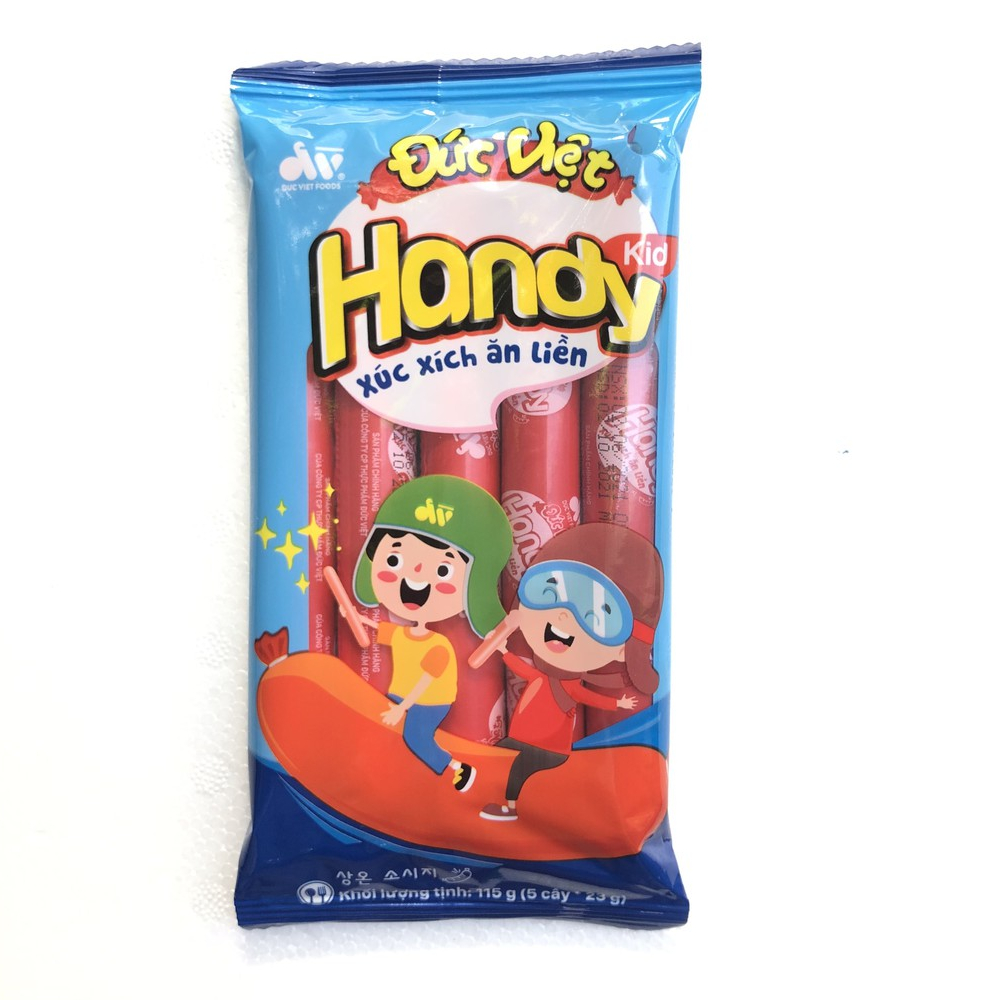Xúc xích ăn liền Đức Việt Handy Kid 115gr