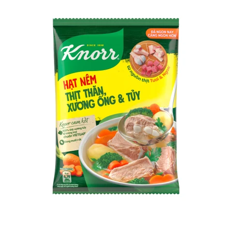 Hạt nêm Knorr thịt thăn xương ống và tủy 900gr