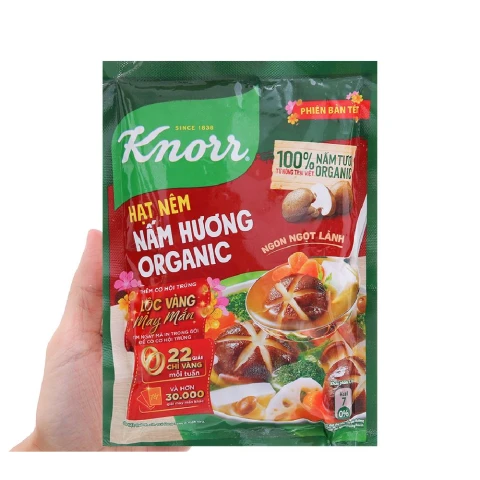 Hạt nêm Knorr chay nấm hương 800gr