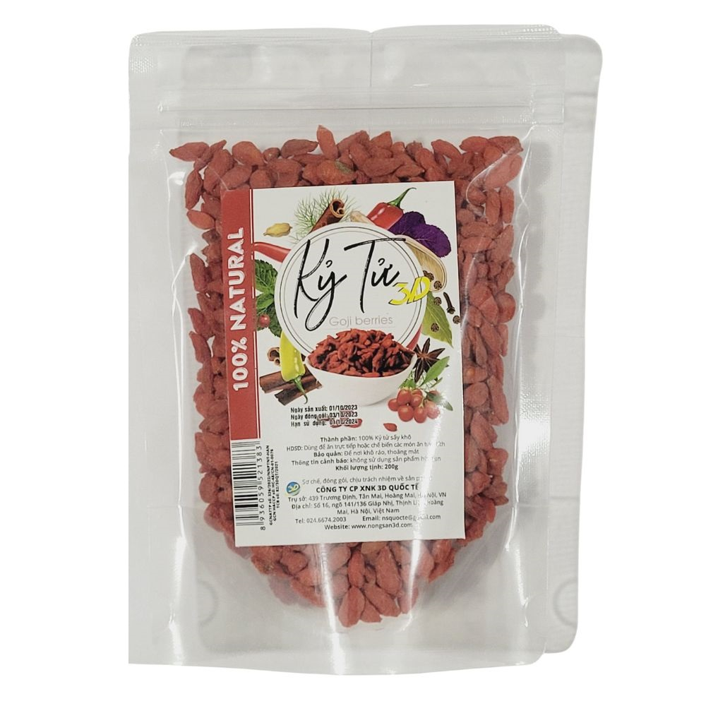 Kỷ tử 3D  200gr